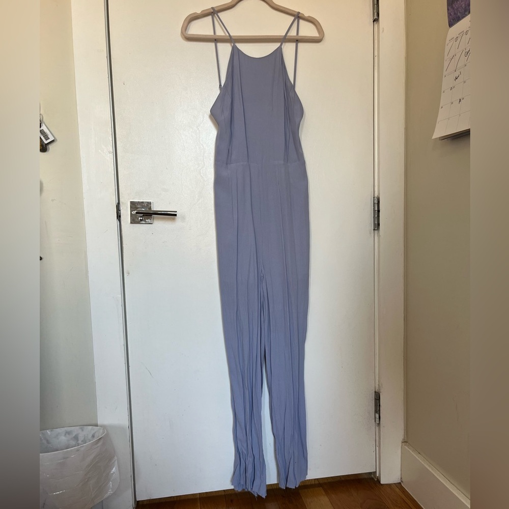 Light blue jumpsuit